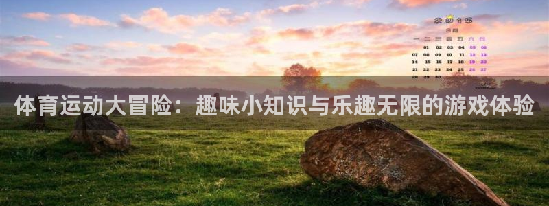 球王会体育：体育运动大冒险：趣味小知识与乐趣无限的游戏体验
